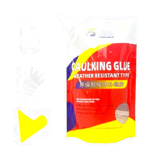 DEGJOX Detroitrain Slab Concrete Crack Waterproof Repair Sealant, Detroit rain Caulking Glue for Concrete, for Roof, Wall and Ground Repair (1Pcs)