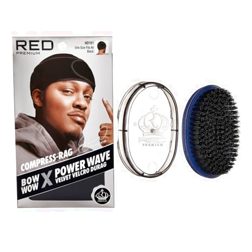 Red by Kiss Red Bow Wow X Power Wave Durag & Premium Pocket Wave