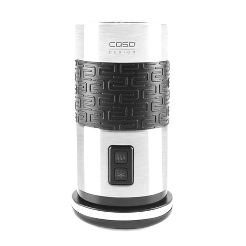 Caso Design 11663 Fomini Crema INOX Electric Milk Frother, 6.8 fl. oz, Black