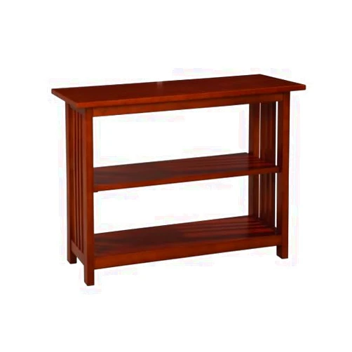 Generic Mission Under Window Bookshelf, Cherry
