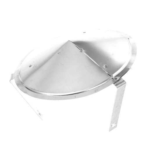 Yardwe Multifunctional Rain Vent Cap Stainless Steel Chimney Cover for Roof Weather-Resistant Mushroom Design for Efficient Drainage and Wind