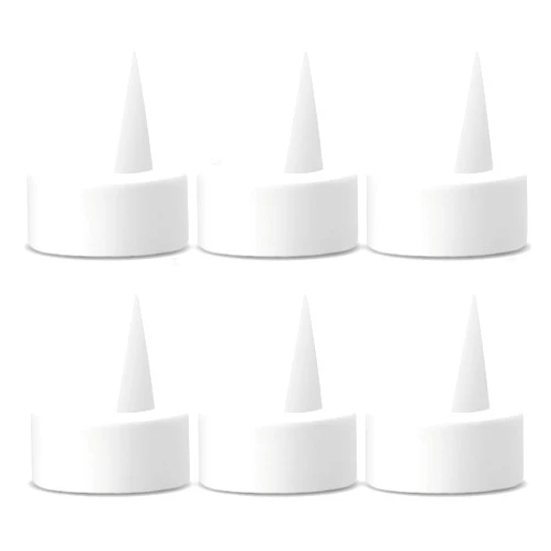 Maymom Duckbill Valves for Spectra. Designed for Spectra S1 Spectra S2 Spectra 9 Plus Spectra Dew 350 Not Original Spectra Pump Parts Spectra S2 Accessories Replace Spectra Valve (6 ct White)