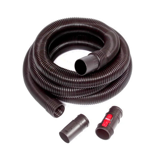 WORKSHOP Wet/Dry Vacs Shop Vacuum Accessories WS25021A Long Hose Attachment, 2-1/2-inch x 13-feet Locking Hose for Wet Dry Shop Vacuum Cleaners