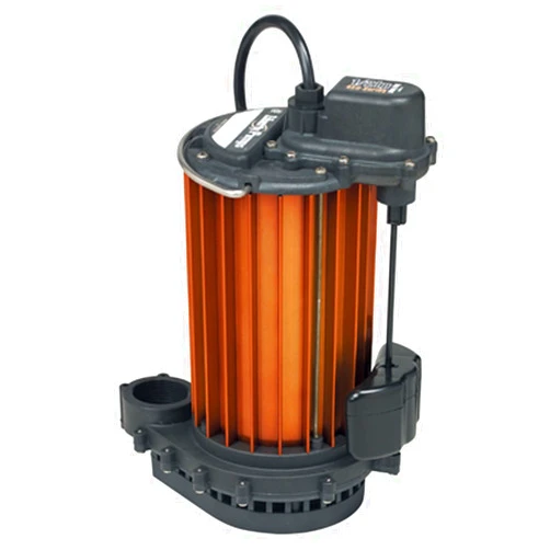 Liberty Pumps 457-2 Vertical Magnetic Float 1/2 HP Submersible Sump Pump, BLACK