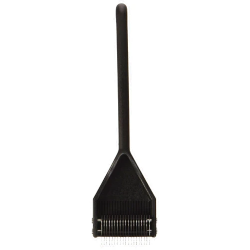 Mars Coat King Dematting Undercoat Grooming Rake Stripper Tool for Dogs and Cats, Stainless Steel with Plastic Handle, Made in Germany, 19-Blade Extra Fine