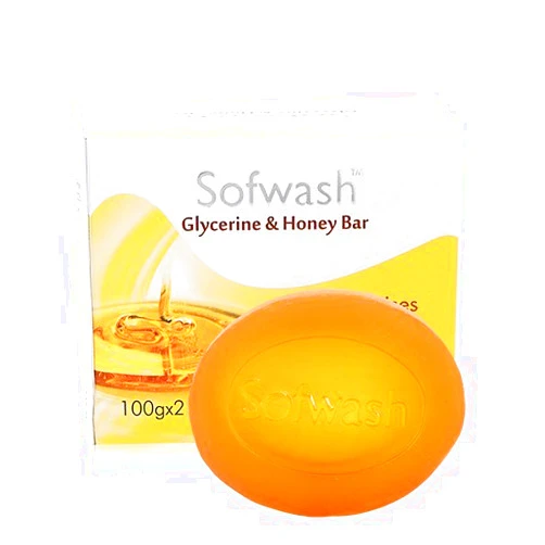 Modicare Sofwash Glycerine & Honey Soap PACK of 2