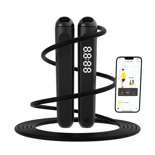 Wigore Jump Rope, Tangle free rapid speed jump ropes with counter for fitness for women,Skipping rope with app for fitness men, women's home exercise, workout, fitness gifts for adults, Kids