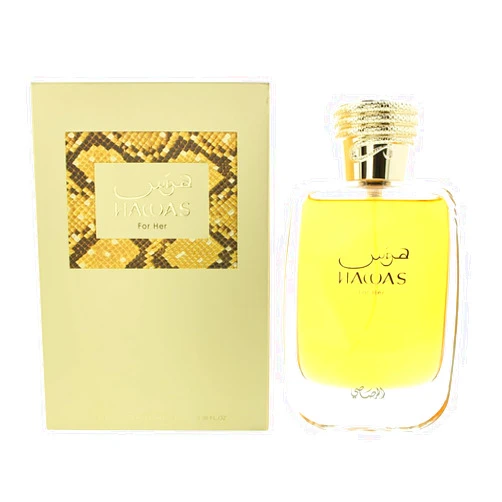 TAWAKKAL PERFUMES RASASI HAWAS 3.33 EAU DE PARFUM SPRAY FOR WOMEN
