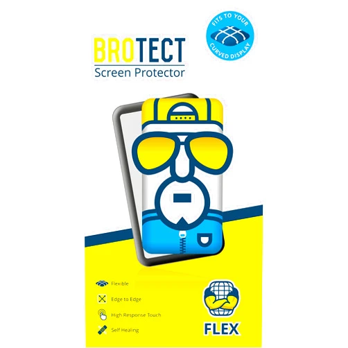 BROTECT. 2X Flex Full-Cover Screen Protector for Yonmig YM-CS201, All-Round Protection, Crystal-Clear, self-Healing, Delicate Touch