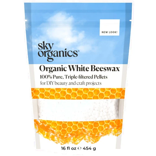 Sky Organics Organic White Beeswax & Zinc Oxide Powder