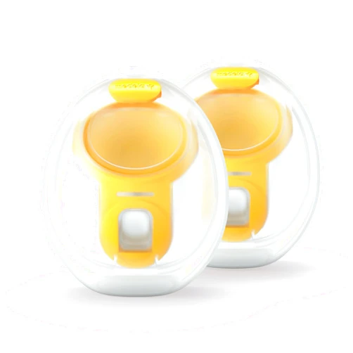 Medela Hands-Free Collection Cups, Compatible with Freestyle Flex, Pump in Style with MaxFlow, and Swing Maxi Electric Breast Pumps, 1 Set of 2 Cups