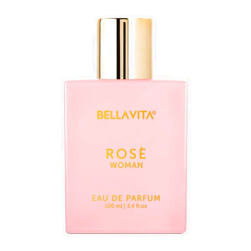 Bella Vita Luxury Rose Women's Eau De Parfum (3.4 fl. oz.) | Floral, Oriental & sweet Perfume for Women | Notes: Amber Vanilla, Black Currant, Rose, Jasmine | Vegan & Cruelty-Free