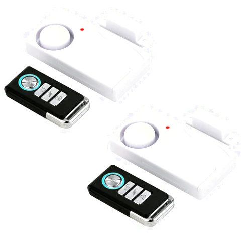 HENDUN Wireless Door Alarm with Remote, Windows Open Alarms,Home Security Sensor, Pool Alarm for Kids Safety, Sliding (2 pack)