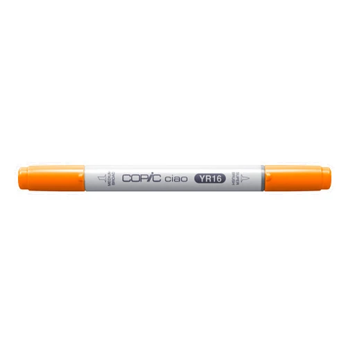 Copic Markers YR16 Ciao with Replaceable Nib, Apricot