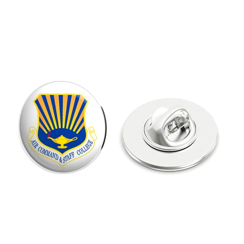 Veteran Pins US Air Force Air Command and Staff College Military Veteran USA Pride Served Gift Metal 0.75