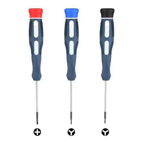 KINBOM Triwing Screwdriver Set for Nintendo Switch, Professional Nintendo Switch Screwdriver Repair Kit, Y Shaped Tip & Cross Shaped Wing Magnetic Screwdrivers Compatible with NS Switch Controls