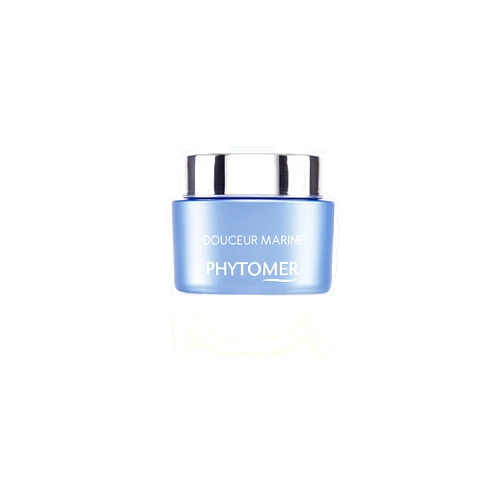 PHYTOMER Douceur Marine Soothing Moisturizing Face Cream | Reduce Redness, Calm Sensitive Skin | Probiotic Face Moisturizer for Dry Skin | Sustainable, Natural Ingredients | 50ml