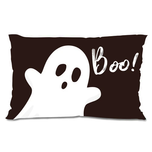 AcowSpt Halloween Decorations, Halloween Pillow Covers 12x20, Halloween Home Decor, Ghost Decor, Indoor Halloween Decorations, Halloween Throw Pillow Covers, Linen Throw Pillow Covers for Home