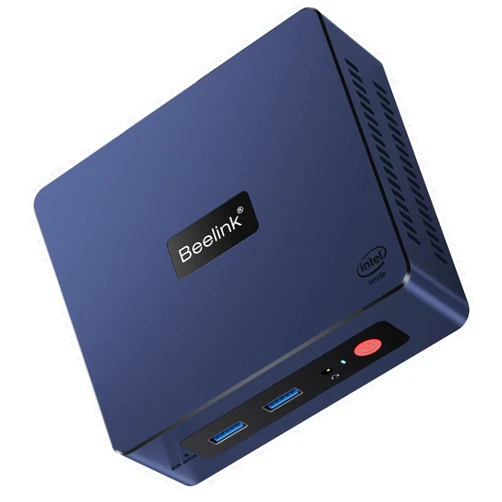 Beelink Mini PC, Mini S Intel 11th Gen 4-Cores N5095, Mini Desktop Computer 8GB DDR4 RAM 128GB SSD, Mini Computer Dual HDMI 4K UHD/Gigabit Ethernet/Dual WiFi/BT4.0/W-11 Pro/HTPC/Family-NAS