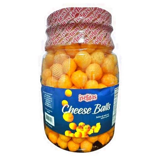 RCP PRODUCTS Iselitas Cheese Balls, Bolitas de Maiz con Sabor a Queso. 220 Gr