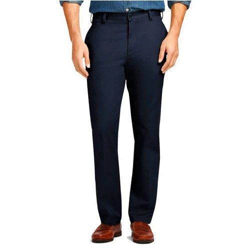 IZOD mens American Chino Flat Front Slim Fit Pant