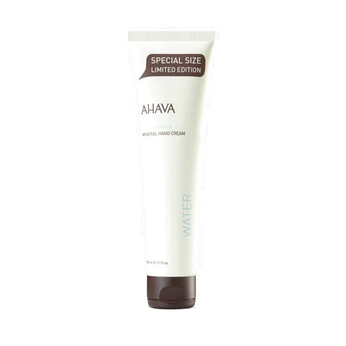 AHAVA Dead Sea Water Mineral Hand Cream - Hand Moisturizer For Dry Cracked Hands, Light & Fast Absorbing, Enriched with Exclusive blend Osmoter, Smoothing Witch Hazel & Soothing Allantoin