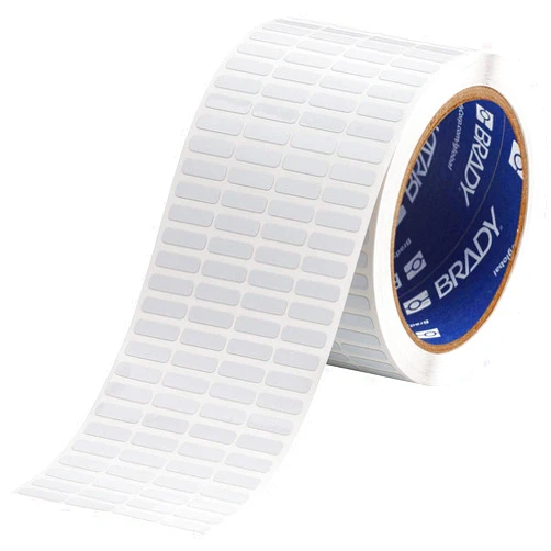 Brady THT-14-727-10 Thermal Transfer Printer Label, White