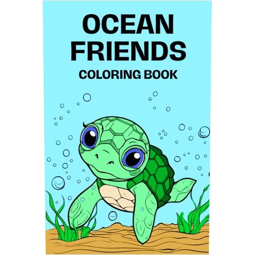 Richard Hudman OCEAN FRIENDS COLORING BOOK