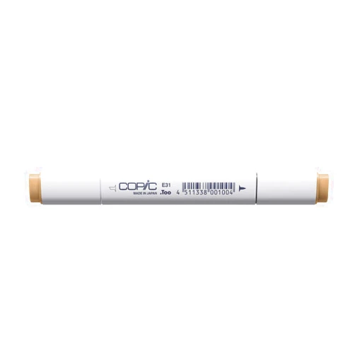 Copic Marker with Replaceable Nib, E31-Copic, Brick Beige