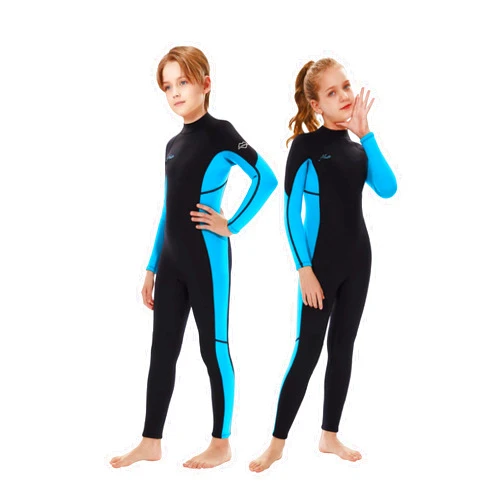 Hevto Kids Wetsuit for Boys Girls Toddler Youth 3/2mm Neoprene Full Wet Suits in Cold Water for Swimming Surfing Diving