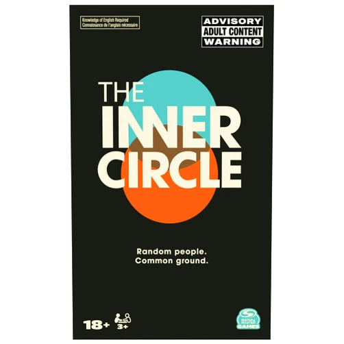 Spin Master Games, The Inner Circle, Hilarious Card Game, Party Game, Game for College, Bachelorette Party Game, Happy Hour Game, for Ages 18+