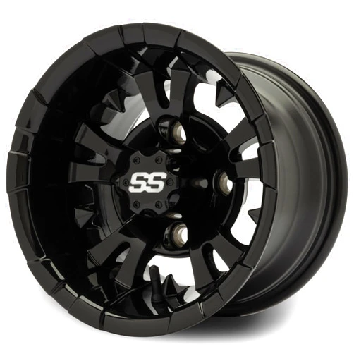 Golf Cart King MODZ® Vampire Glossy Black 10