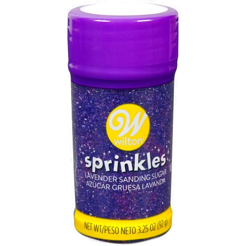 Wilton Sparkling Sugar Decorating Sprinkles, 3.25 oz., Purple