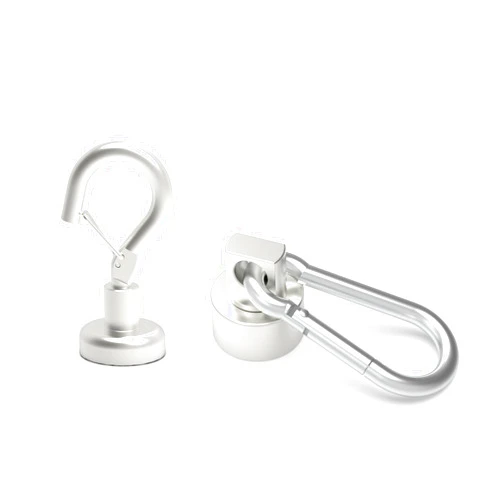 Ant Mag Magnetic Hooks Heavy Duty 22lbs Strong Magnet Hooks Great Hanging for Refrigerator, Cruise Cabin, Grill, Wreath,Kitchen,Office 10 Pack