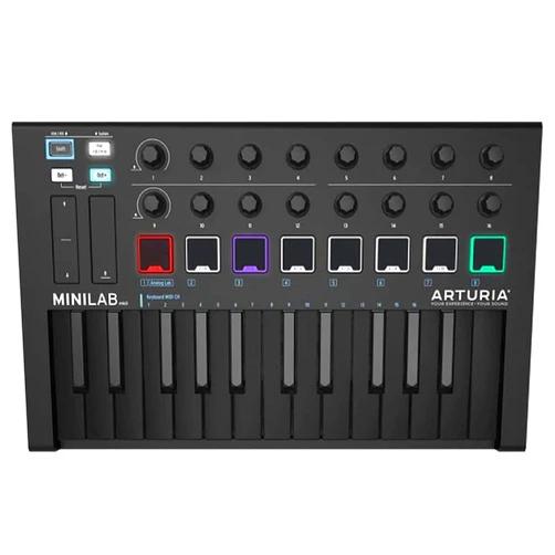 Arturia / MiniLab MKII Deep Black Edition 25-Key MIDI Keyboard (MINILAB MK2)