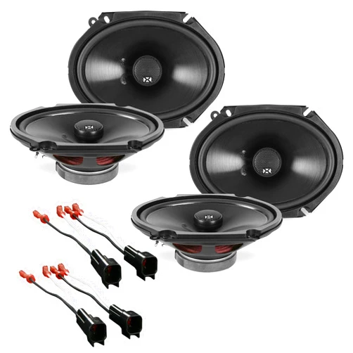 NVX Factory Speaker Upgrade Package for 2005-2012 Ford F-250/350/450/550