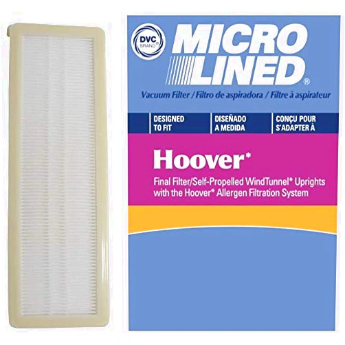 DVC Replacement Final Filter For Hoover 40110001 Self-Propelled WindTunnel Upright Vacuum HEPA - 1 Filter