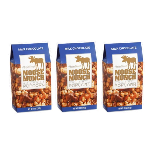 Harry & David Milk Chocolate Moose Munch, 10-Ounce Units (Pack of 3)