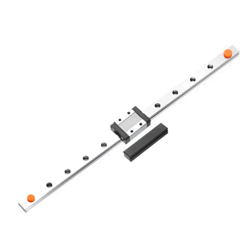 uxcell MGN12 300mm Linear Guide Rail with MGN12C Sliding Carriage Block and Plastic Mini MGN12 Linear Guide for DIY 3D Printers and CNC Machine, Black
