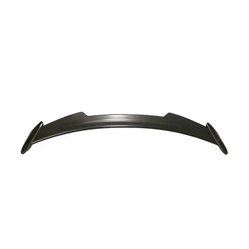 RoOfys Car Accessories Compatible for Nissan Sentra Sylphy 2016-2023 2022 ABS Black Carbon Fibre Rear Door Tail Trunk Spoiler Wing Lip MC Style (Color : Carbon Fibre Look), sq1228 store
