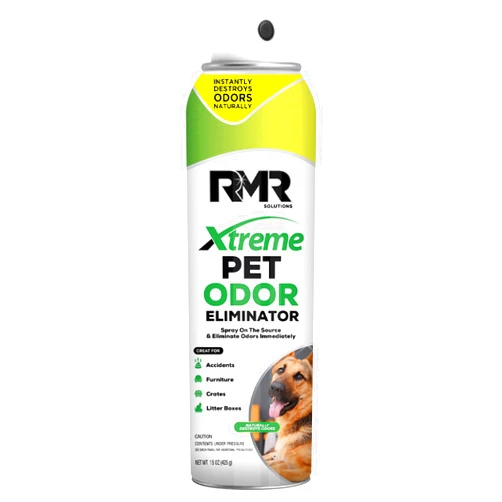 RMR Brands RMR Xtreme Pet Odor Eliminator Spray - Neutralize Strong Urine, Litter, Furniture, Crate, and Animal Smells, 15 Ounces, Unscented