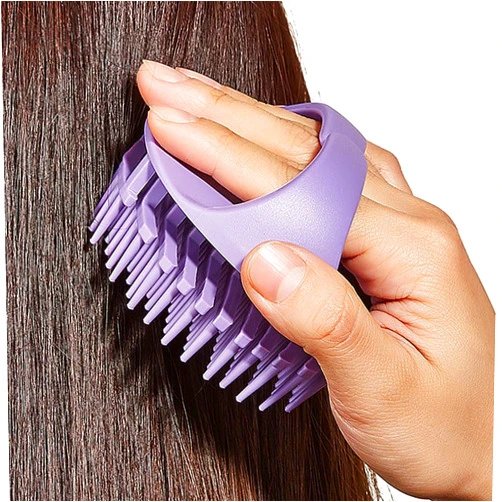Terrysun Scalp Massager Shampoo Brush, Scalp Scrubber for Dandruff Removal, Scalp Care Hair Brush Wet & Dry detangler, Men & Women for Scalp Massage and Deep Cleansing