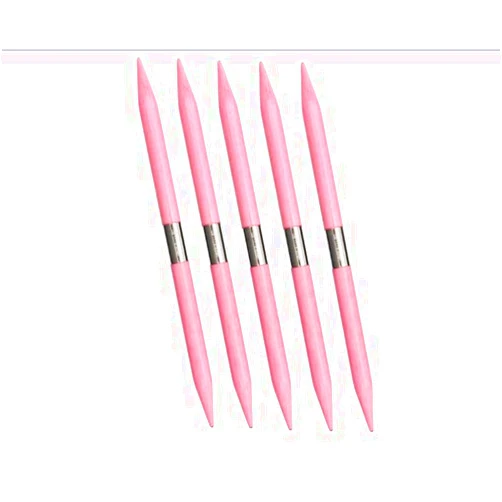 Lykke Knitting Needles, Blush 15cm (6”) Double Pointed Needles, Knitting Needles (6.0mm/US 10)