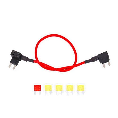YOUYIEN Fuse Adapter Fuse Holder TIPM Bypass Cable(14awg Wire/20 Amp), Repair Fuel Pump Relay Bypass Cable.Fit for 2007-2016 Chrysler Dodge Jeep VW.