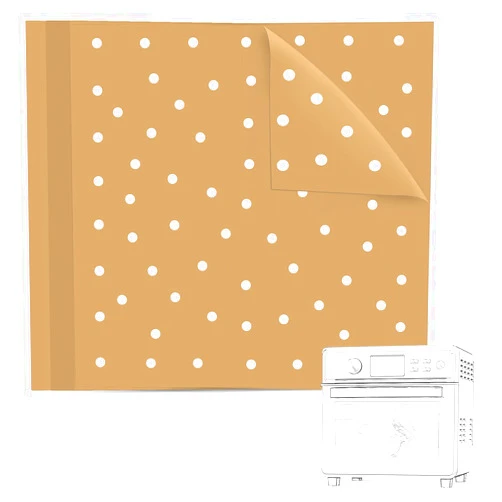 BYKITCHEN Air Fryer Oven Liners, 11x12 Inches, Nonstick Unbleached Rectangular Air Fryer Parchment Paper for Ninja Foodi Air Fryer Toaster Ovens, XL Air Fryer, Dehydrator and More (Set of 100)