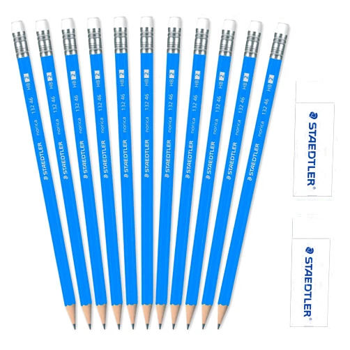 STAEDTLER Norica Pencil Class & Eraser Class Pack, 144ct