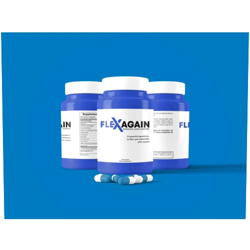 FlexAgain Fully Comprehensive Joint Support - 120 Capsules - 1 Month Supply