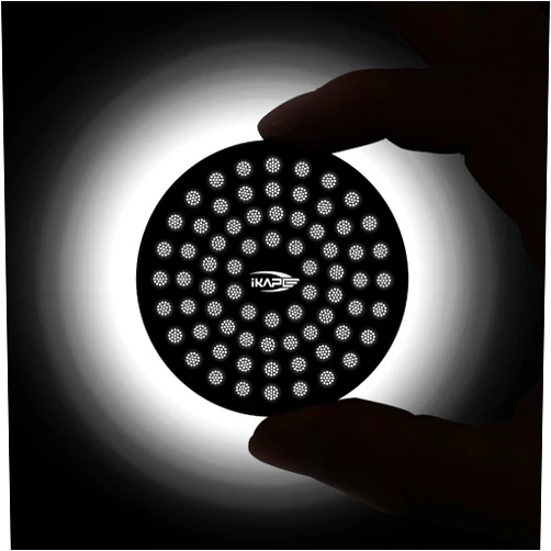 IKAPE 49mm Espresso Puck Screen, Food-grade 316 Stainless Steel Coffee Puck Screen-Ultra-thin, Ultra-light, Resusable Coffee Ground Filter Designed for Professional
