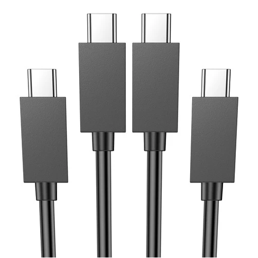 KOOWOD PS5 Controller Charger – 2 Pack 5FT OEM Original 3A Fast Charging Cable USB C to USB C Data Cord Wire Accessories for Playstation 5 DualSense, Xbox Series S X Core, Elite Series 2, Switch Controller