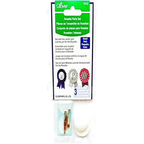 Clover 8432 Rosette Parts Set Small